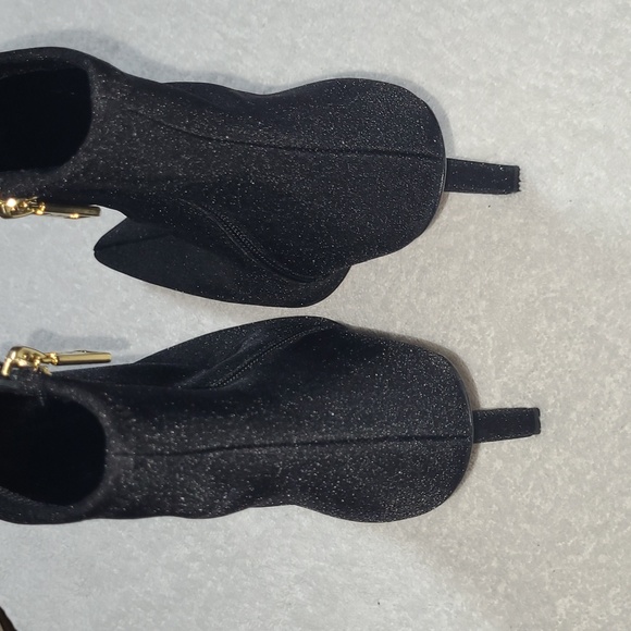 Good American Ankle Shine Neoprene Booties Size 6.5 - Picture 4 of 10